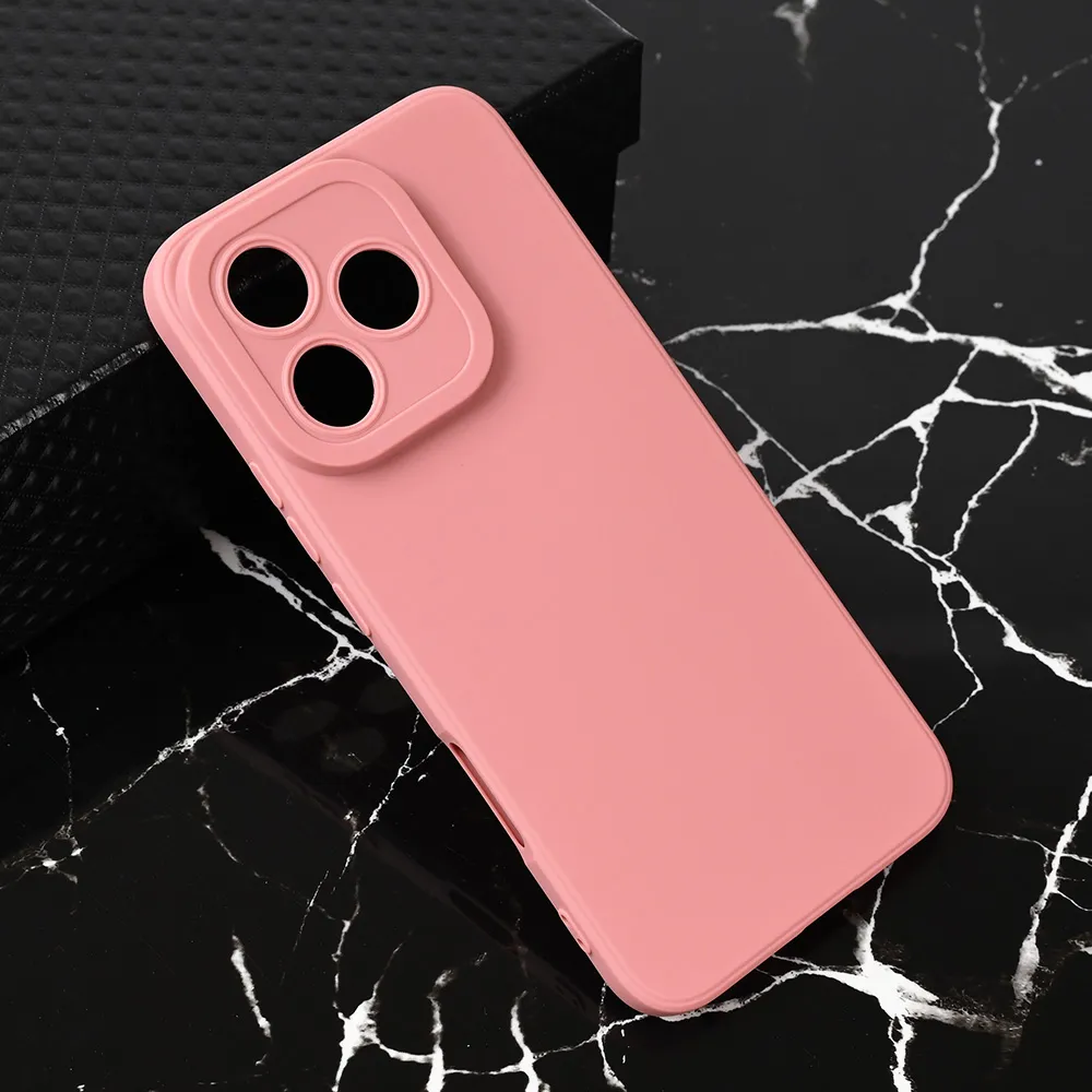Maska Teracell Giulietta za Honor 400 Lite mat tamno roze