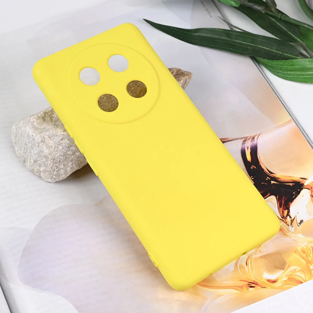 Maska Teracell Soft Velvet za Honor Magic 7 Lite zuta