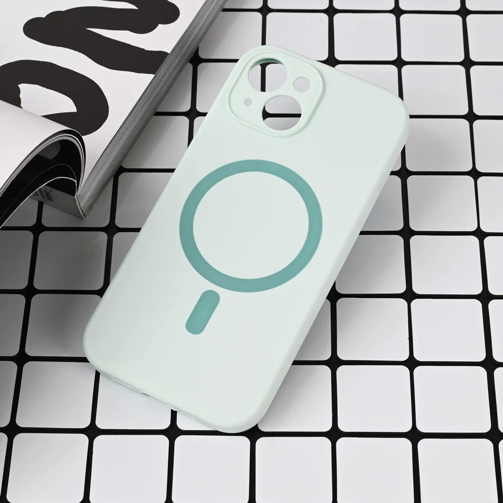 Maska Magsafe Pure color za iPhone 15 6.1 mint