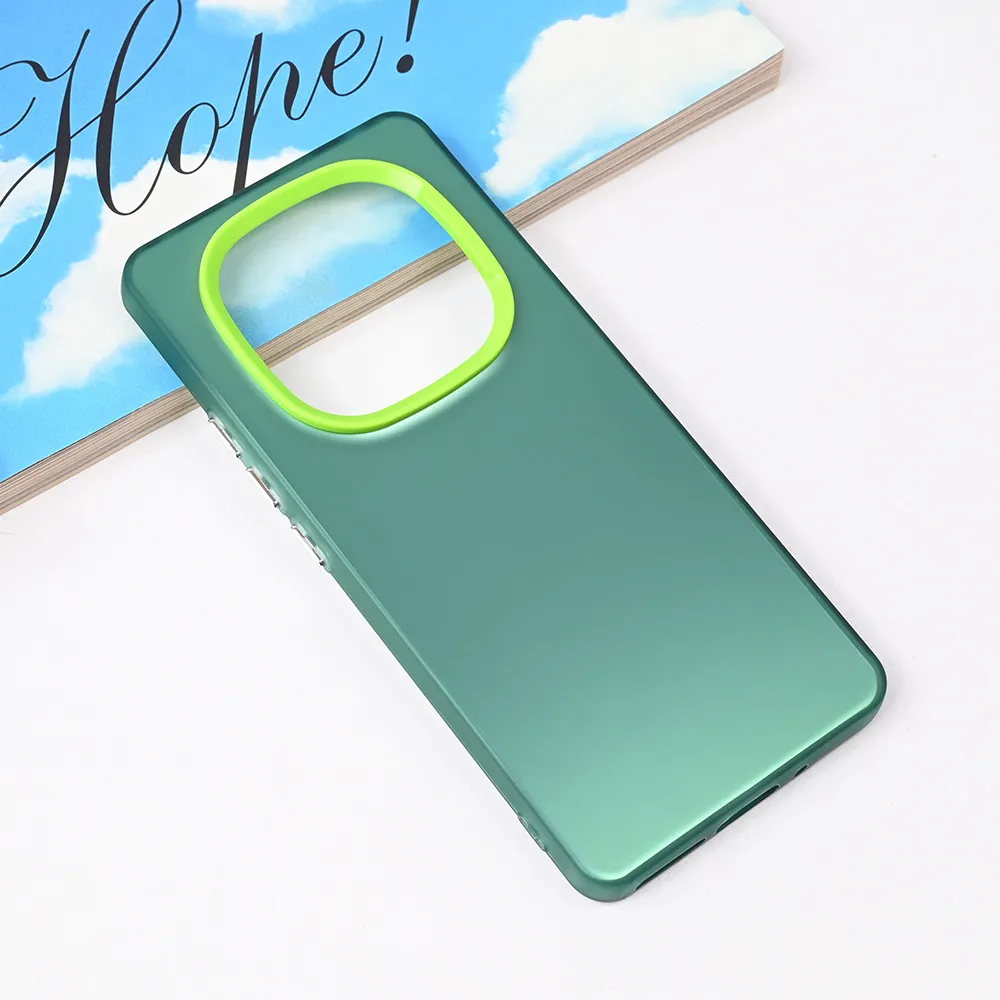 Maska Clear za Xiaomi Redmi Note 14 Pro 4G zelena