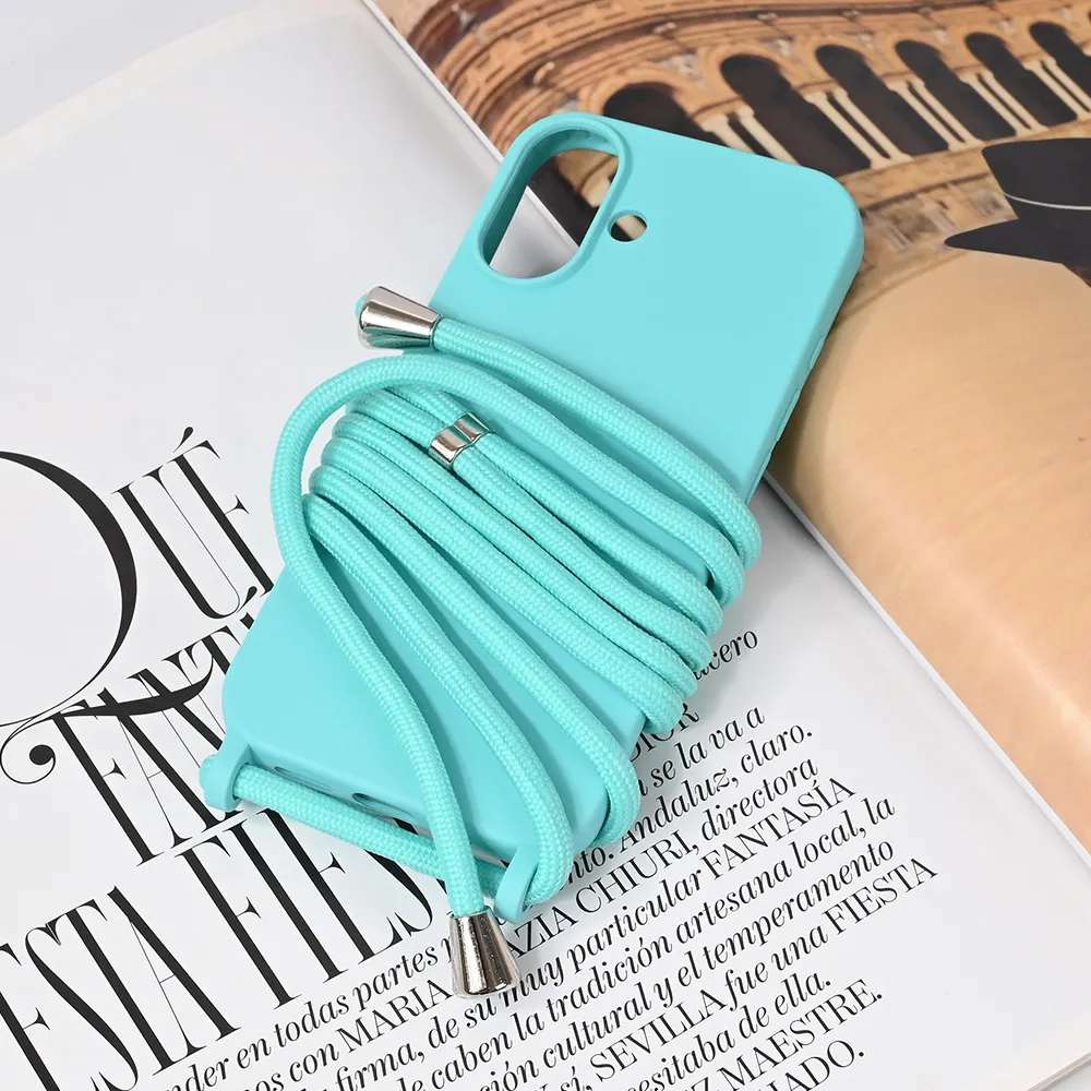 Maska Crossbody za iPhone 16 6.1 mint