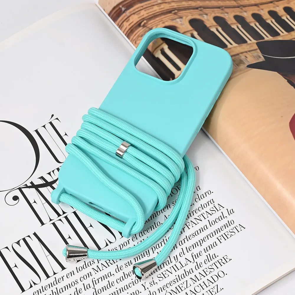 Maska Crossbody za iPhone 16 Pro 6.3 mint