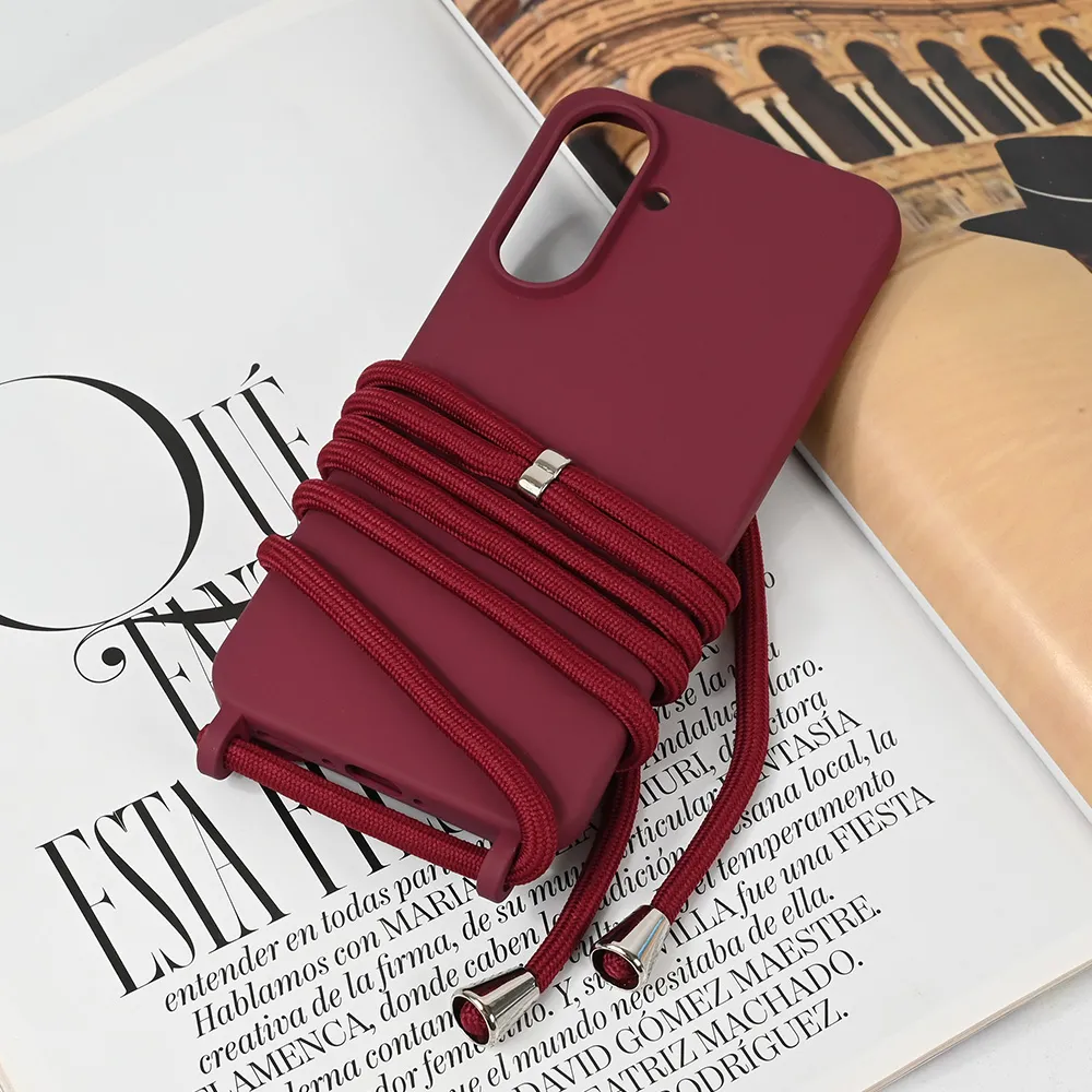 Maska Crossbody za Samsung A366B Galaxy A36 bordo