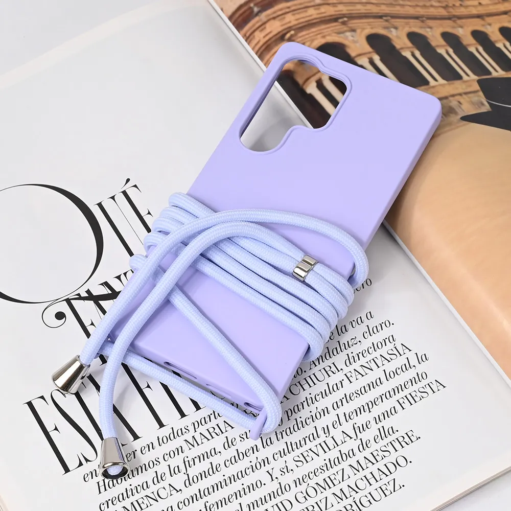 Maska Crossbody za Samsung S938B Galaxy S25 Ultra ljubicasta