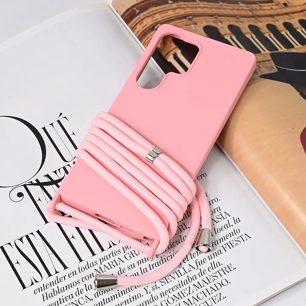 Maska Crossbody za Samsung S938B Galaxy S25 Ultra roze