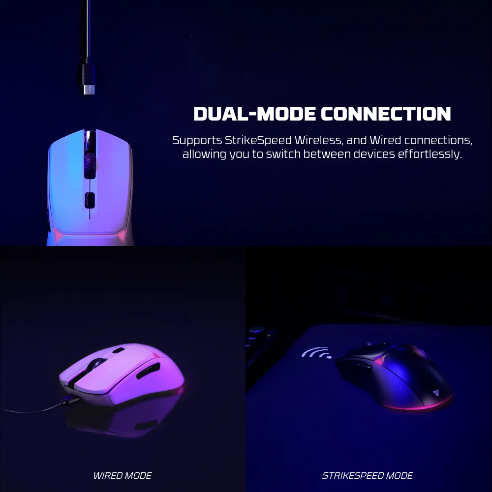Mis Wireless Gaming Fantech WG7V2 Crypto II crni