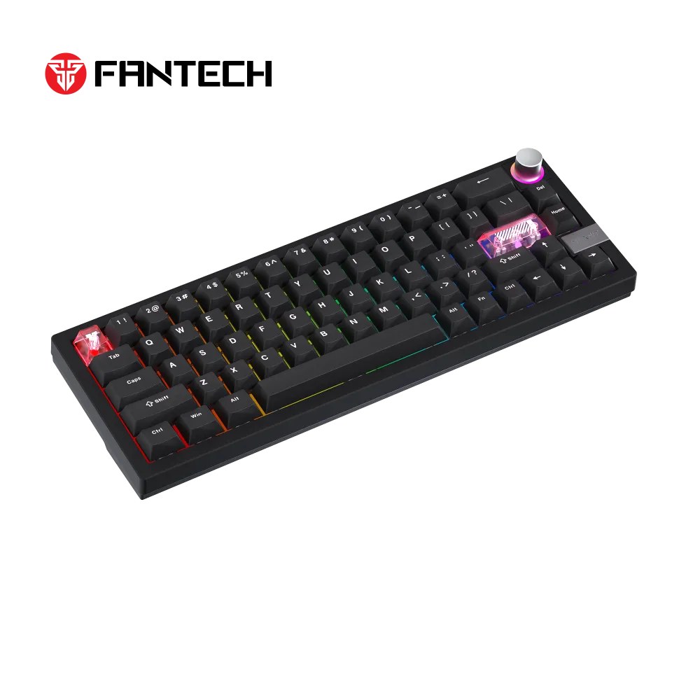 Tastatura Mehanicka Gaming Fantech MK920 RGB Maxfit 6 Wireless black (Brown switch)