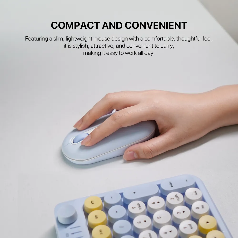 Combo mis tastatura wireless Fantech WK-899 GO mochi101 plava
