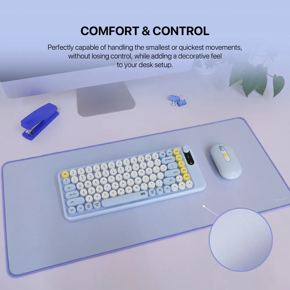 Podloga za mis Fantech MP70 Deskmat plavi