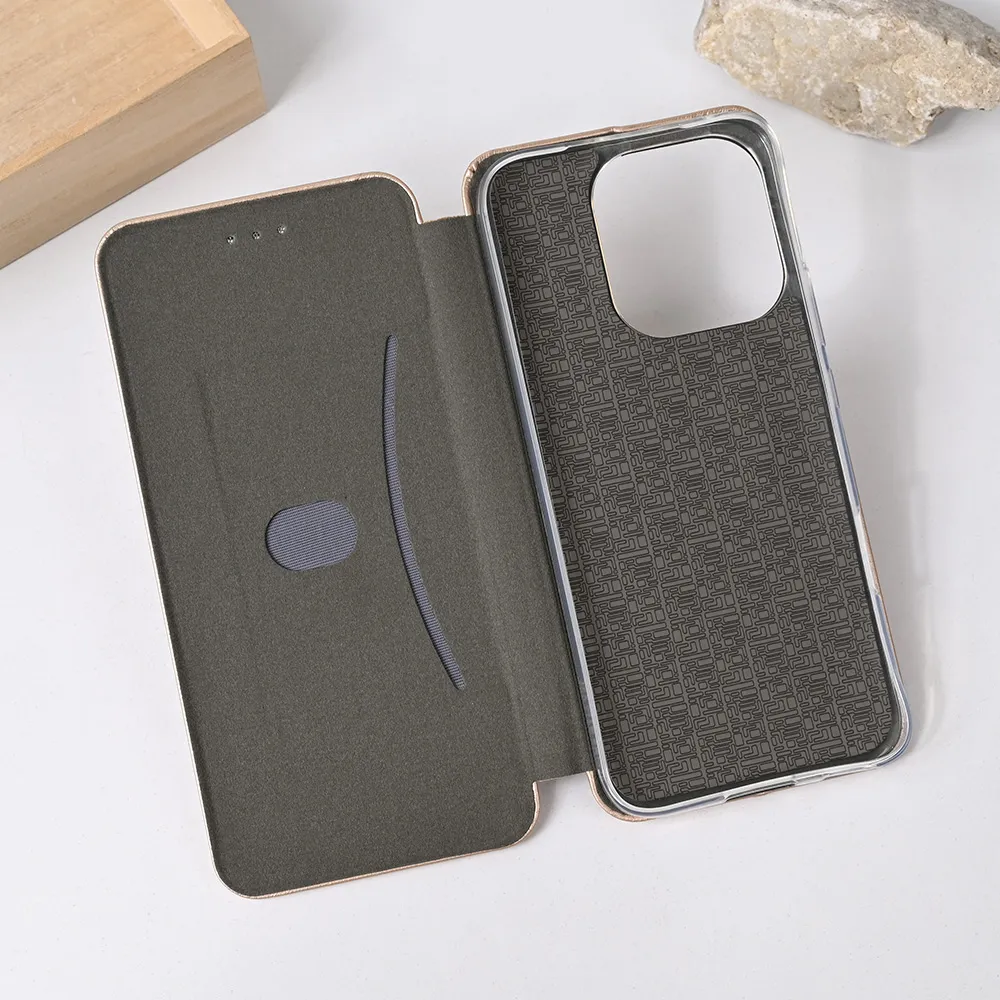 Maska Teracell Flip Cover za Honor 400 Lite zlatna