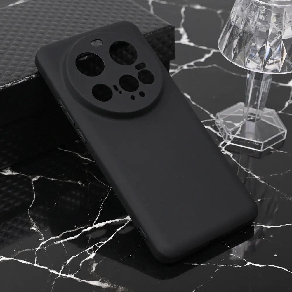 Maska silikonska Ultra Thin za Xiaomi 15 Ultra mat crna