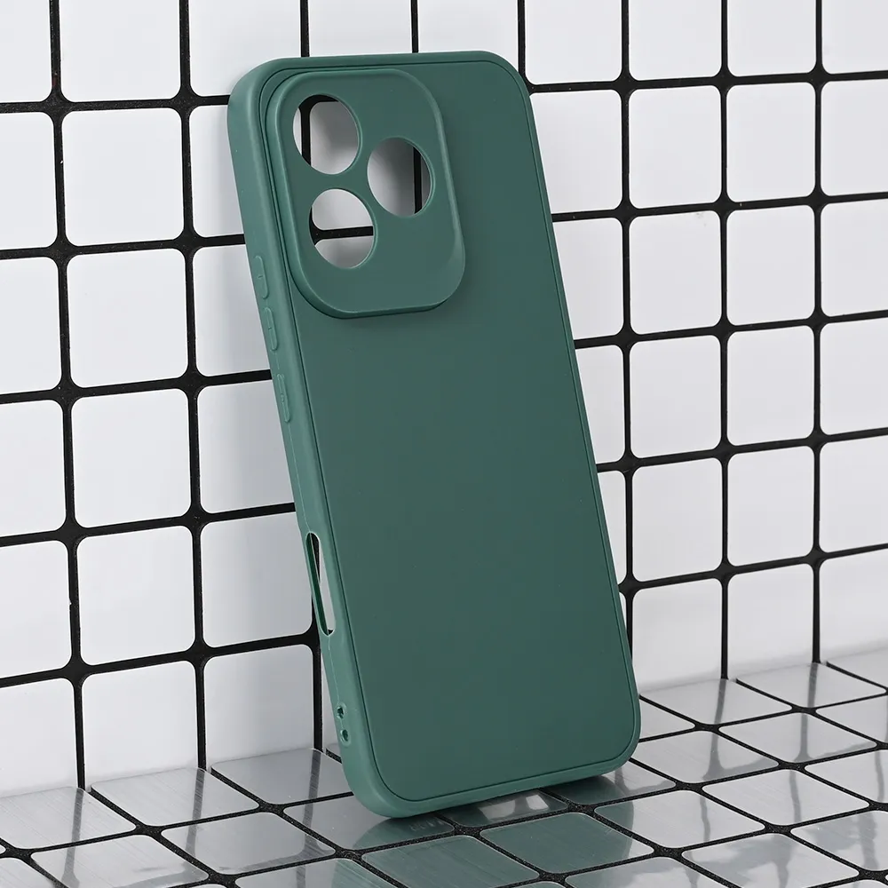 Maska 3D Camera za Honor 400 Lite tamno zelena