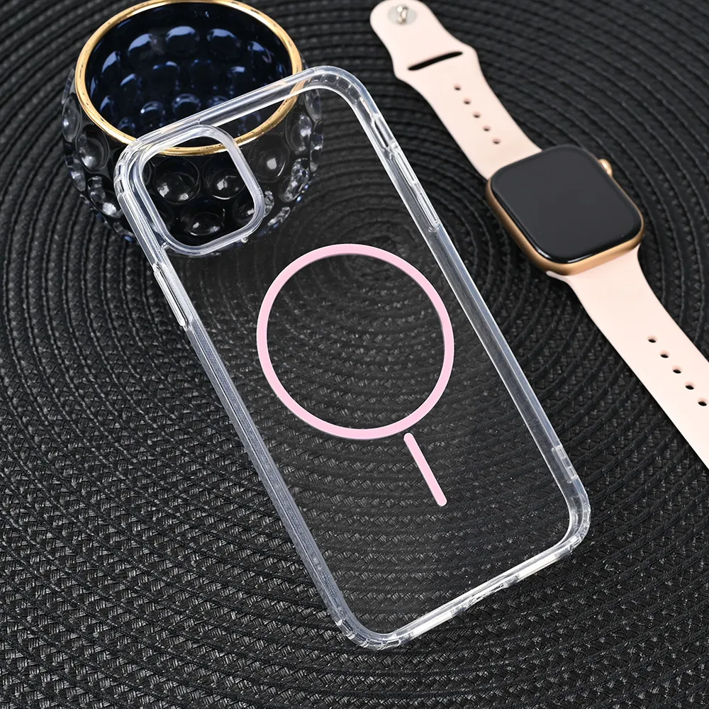 Maska Magsafe Color Line za iPhone 11 6.1 roze