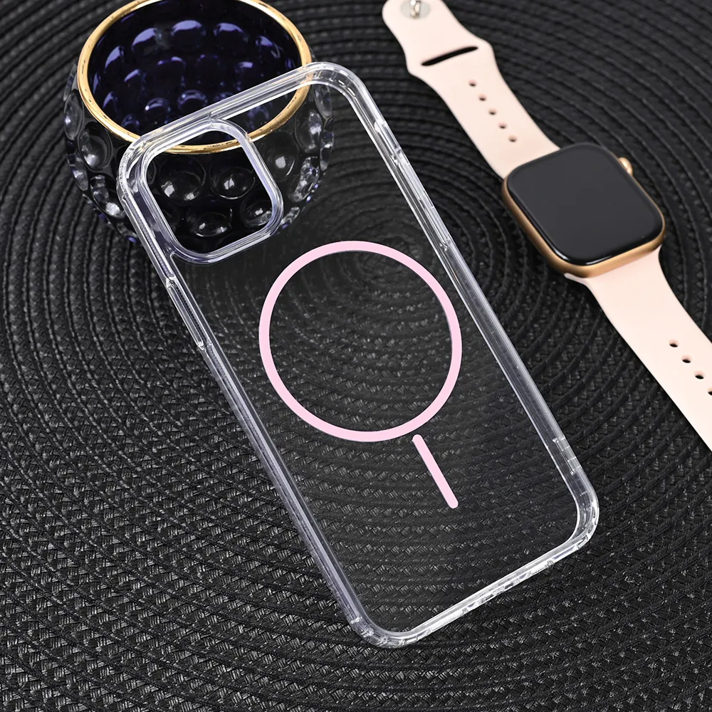 Maska Magsafe Color Line za iPhone 12/12 Pro 6.1 roze