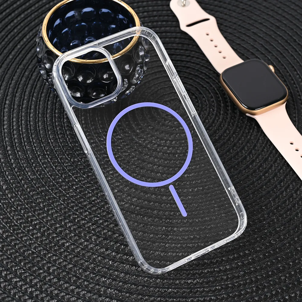 Maska Magsafe Color Line za iPhone 15 6.1 ljubicasta