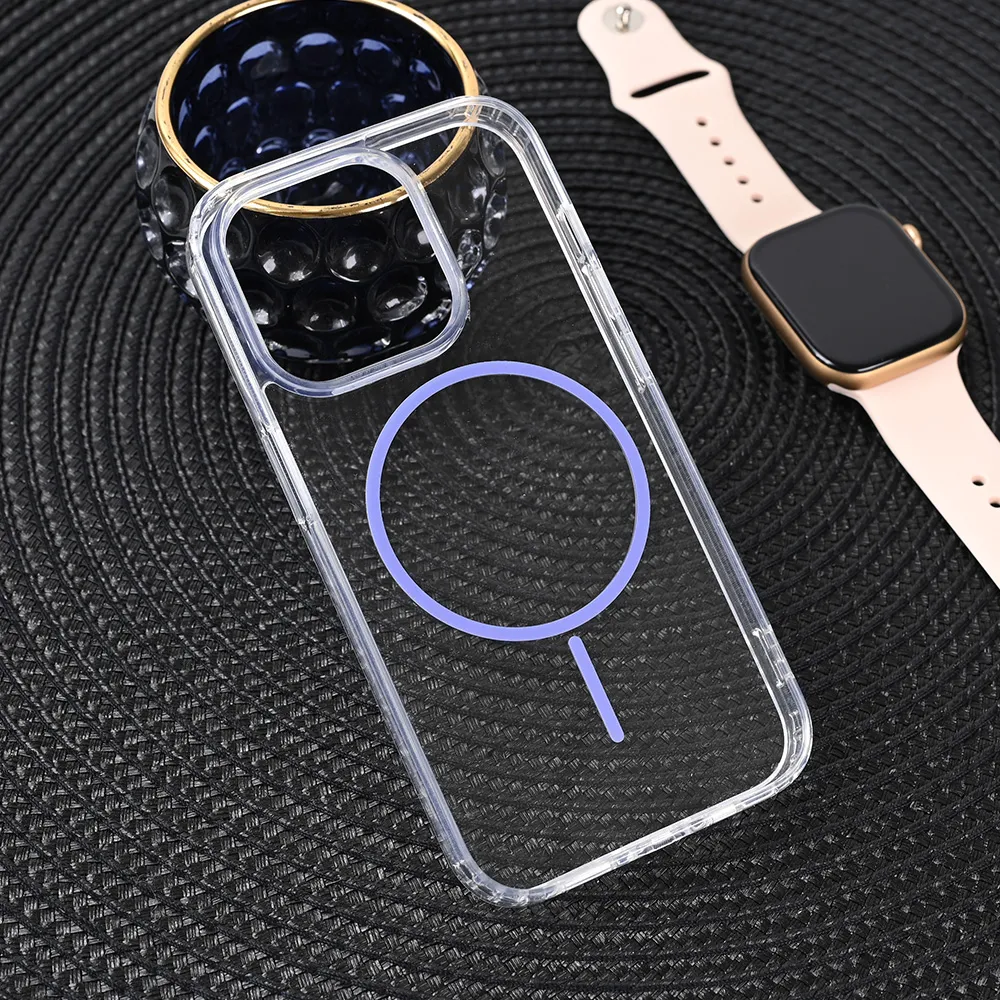 Maska Magsafe Color Line za iPhone 15 Pro 6.1 ljubicasta