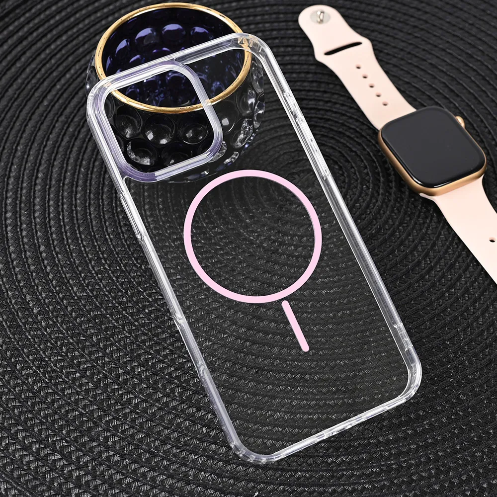 Maska Magsafe Color Line za iPhone 16 Pro Max 6.9 roze