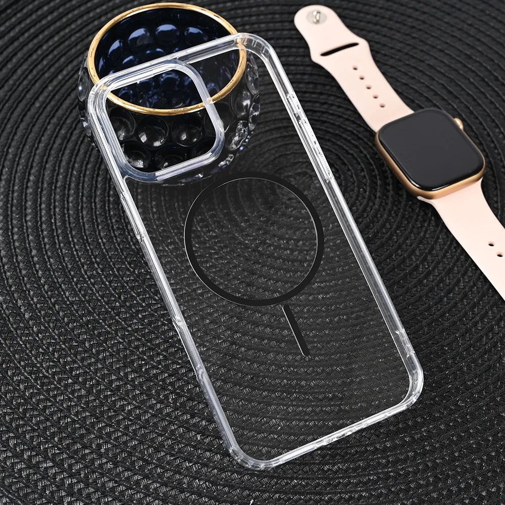 Maska Magsafe Color Line za iPhone 16 Pro Max 6.9 crna