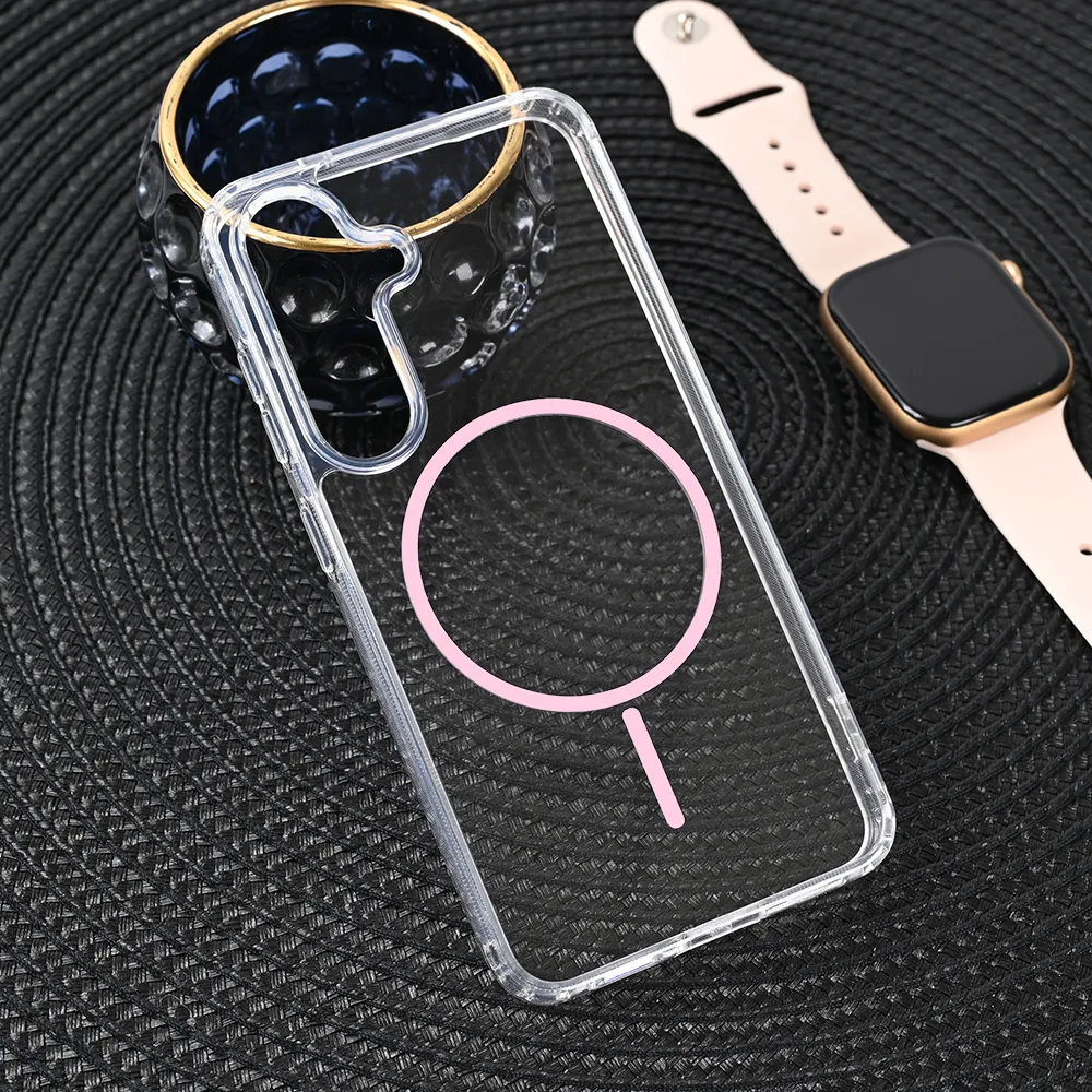 Maska Magsafe Color Line za Samsung S921B Galaxy S24 roze