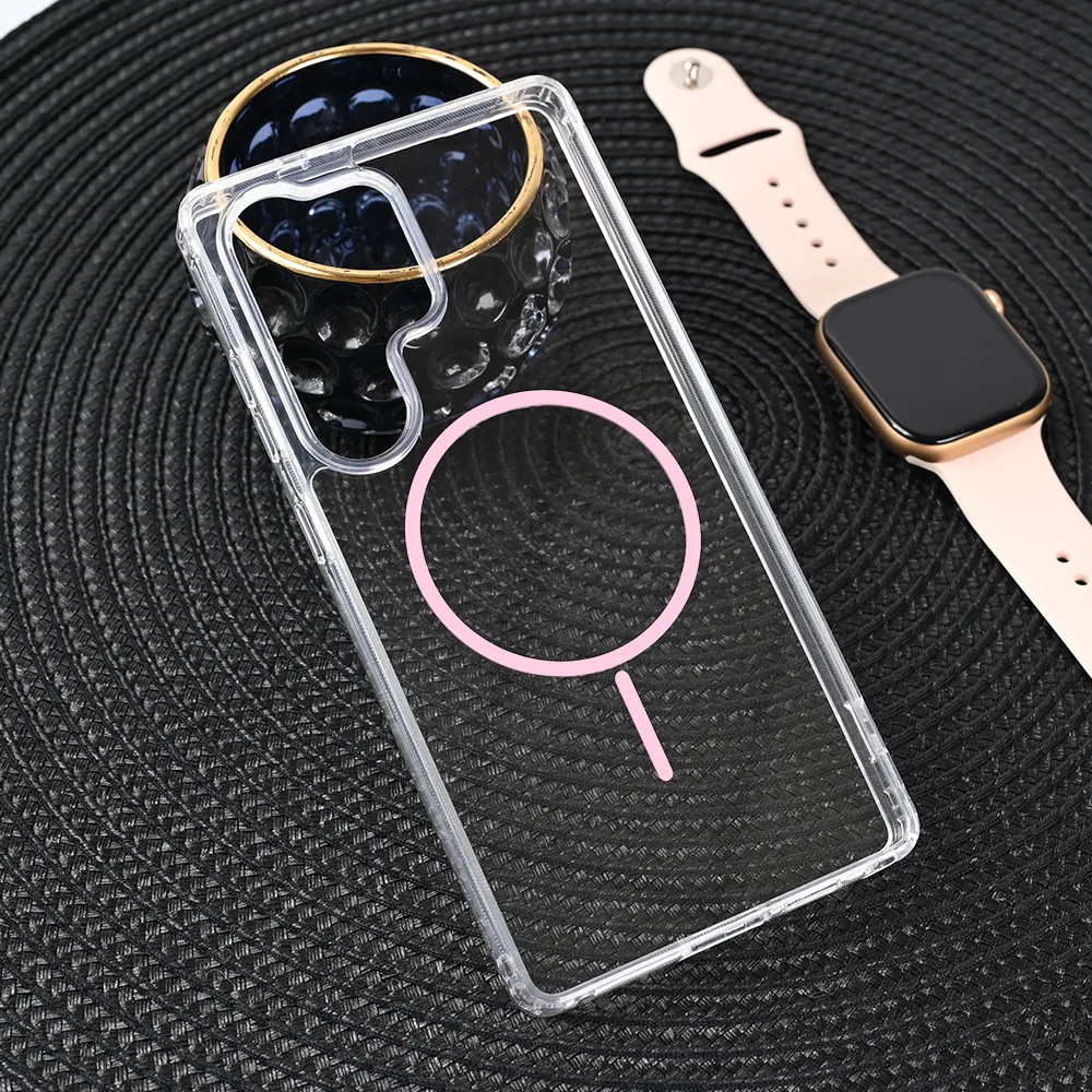 Maska Magsafe Color Line za Samsung S928B Galaxy S24 Ultra roze