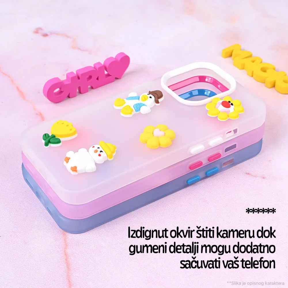 Maska Cute za iPhone 11 6.1 bela