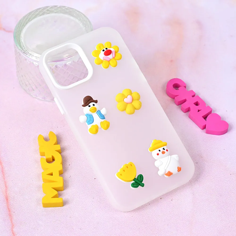Maska Cute za iPhone 12 6.1 bela