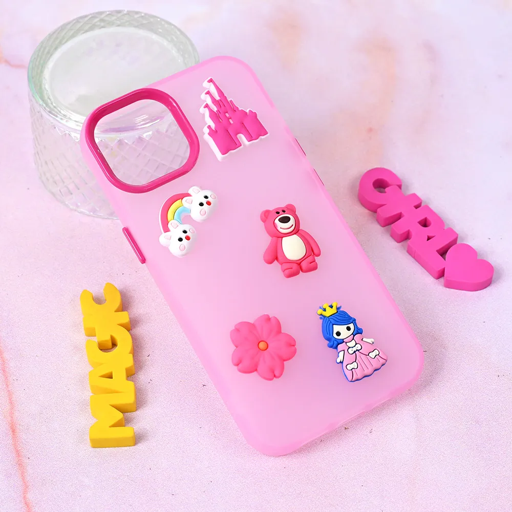 Maska Cute za iPhone 13 6.1 pink