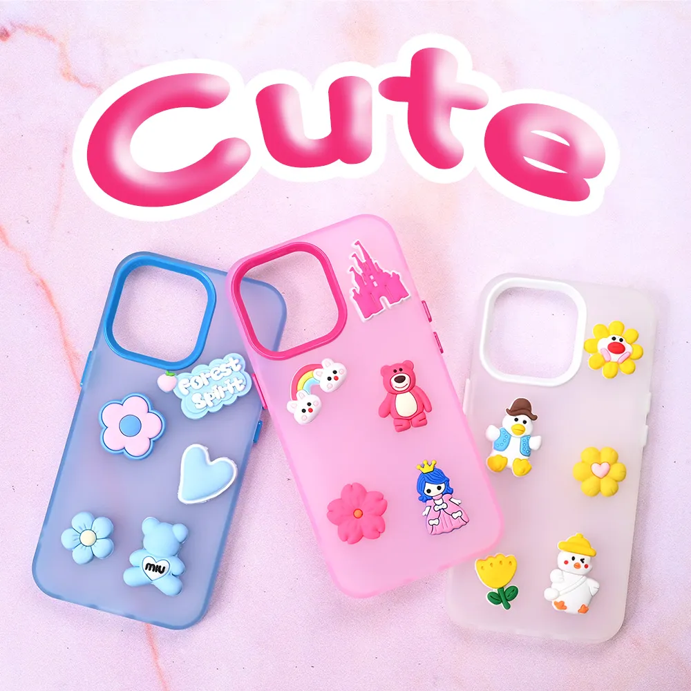 Maska Cute za iPhone 13 6.1 pink