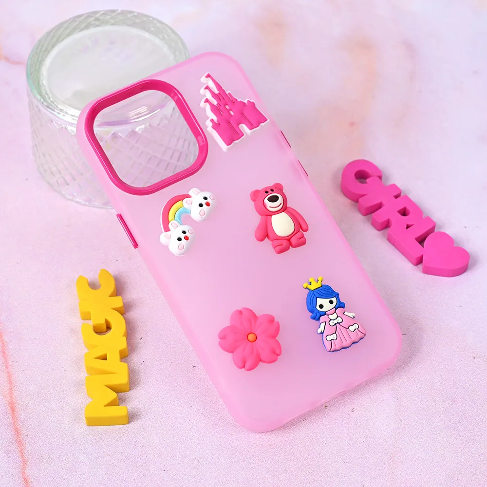 Maska Cute za iPhone 13 Pro 6.1 pink
