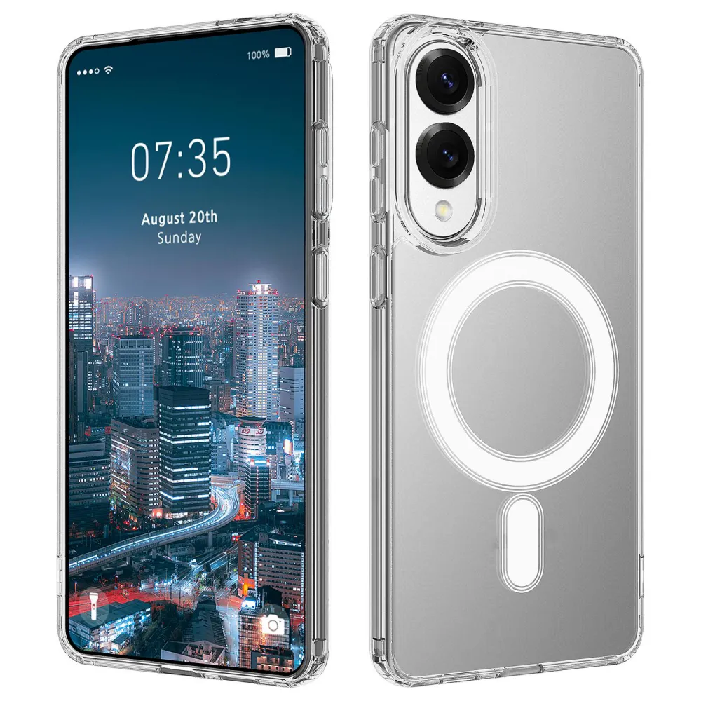 Maska Magsafe za Samsung S937B Galaxy S25 Edge transparent