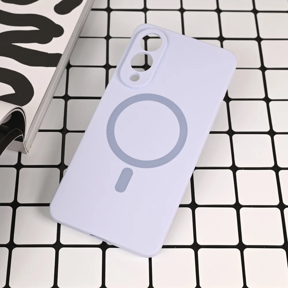 Maska Magsafe Pure color za Samsung S937B Galaxy S25 Edge svetlo plava