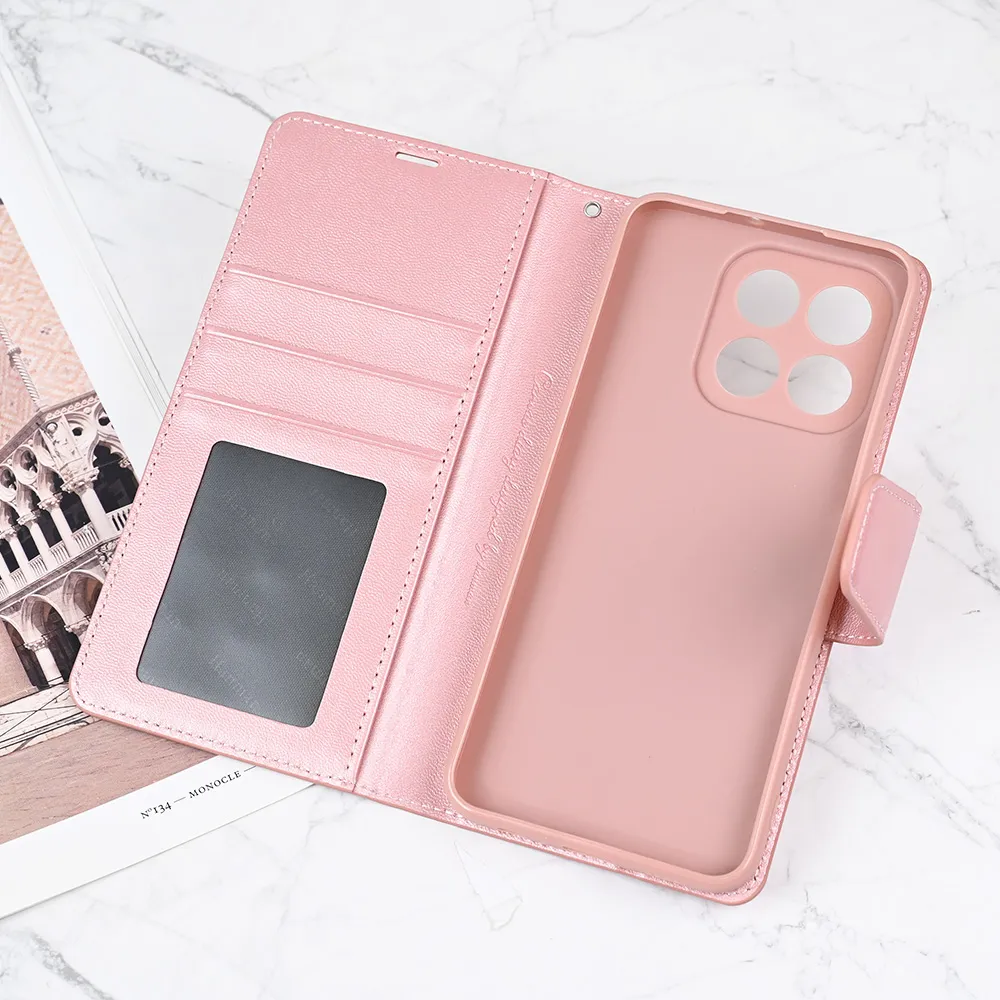 Maska Hanman Canvas ORG za Honor X6c roze