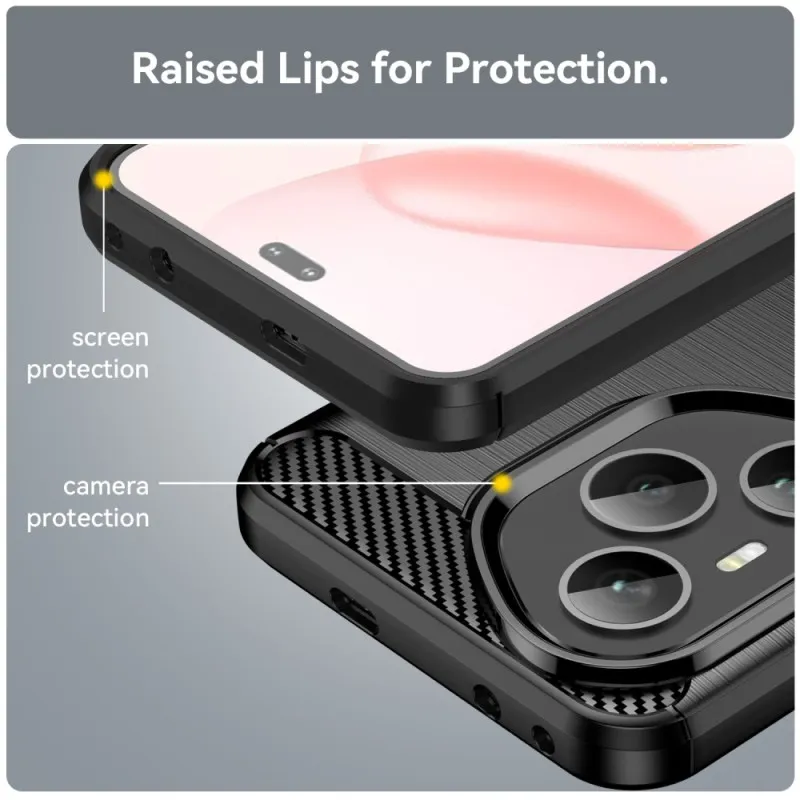 Maska Defender Safeguard za Honor 400 Pro crna