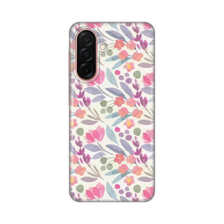 Maska Silikonska Print za Samsung A266B Galaxy A26 5G Watercolor Flowers
