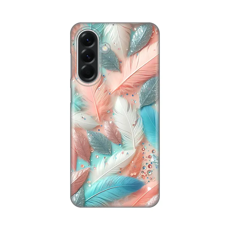 Maska Silikonska Print za Samsung A566B Galaxy A56 5G Pastel Feathers