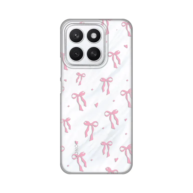 Maska Silikonska Print Skin za Honor X8c Cute Bow