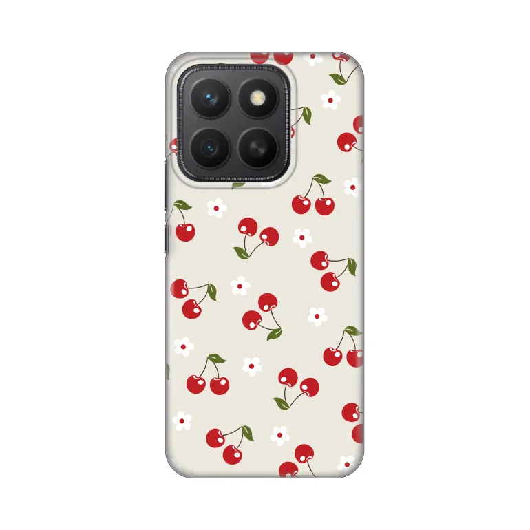 Maska Silikonska Print za Honor X8c Cherry and Flowers