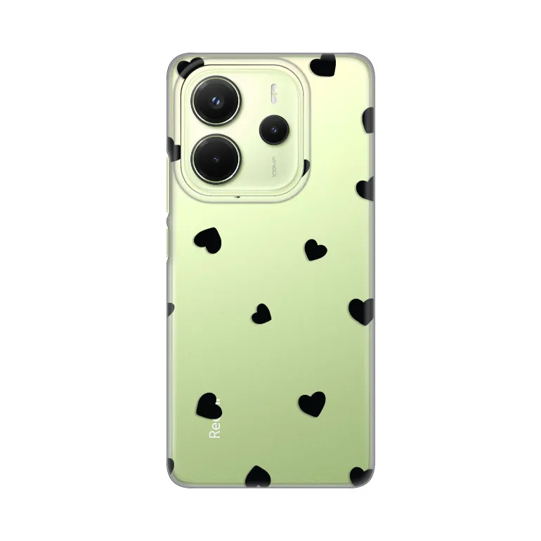 Maska Silikonska Print Skin za Xiaomi Redmi Note 14 4G (SRB) Hearts