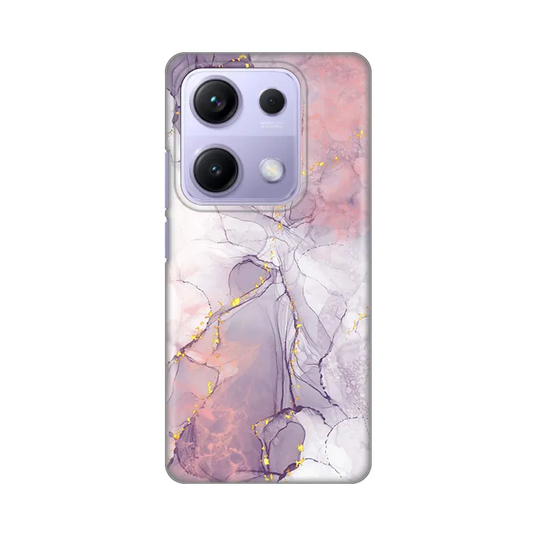 Maska Silikonska Print za Xiaomi Redmi Note 14s Pink Marble