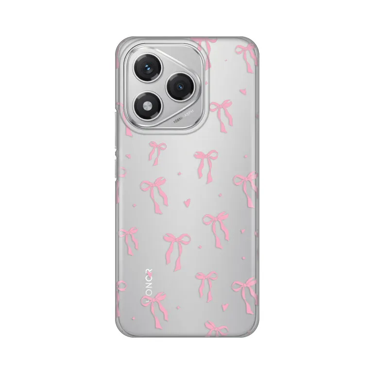 Maska Silikonska Print Skin za Honor 400 Lite Cute Bow