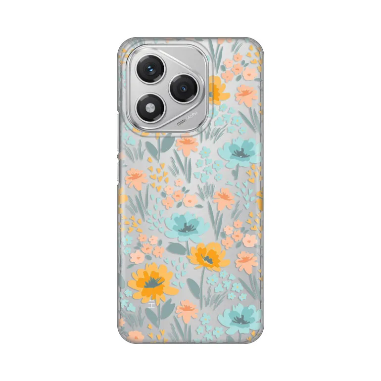 Maska Silikonska Print Skin za Honor 400 Lite Lovely Flowers