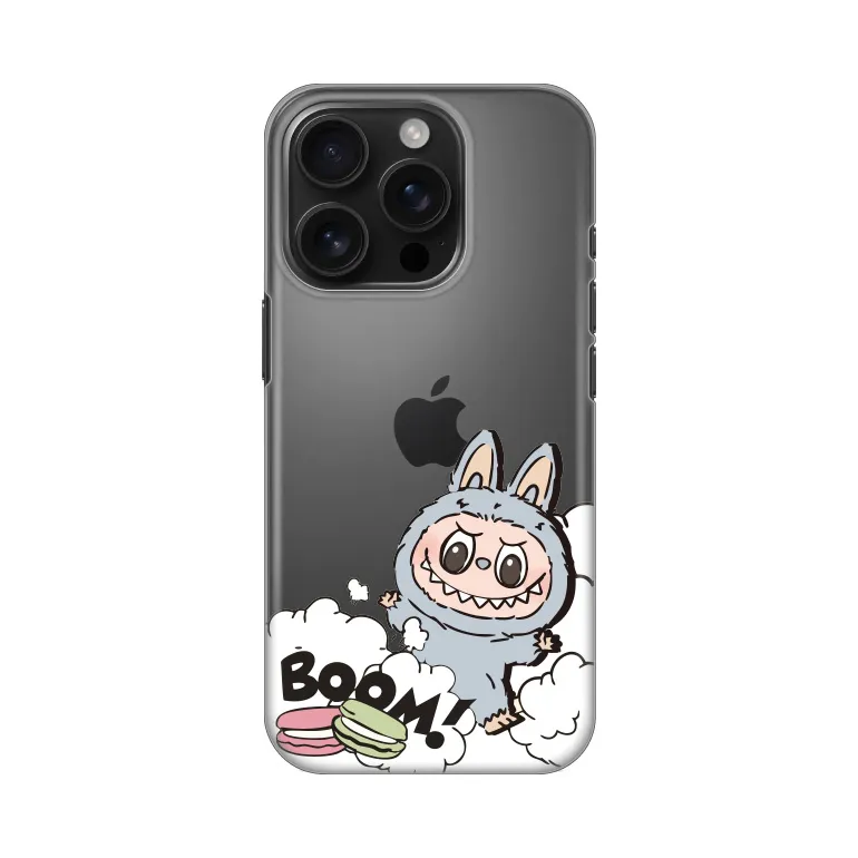 Maska Silikonska Print Skin za iPhone 16 Pro 6.3 La Bubu Macaron