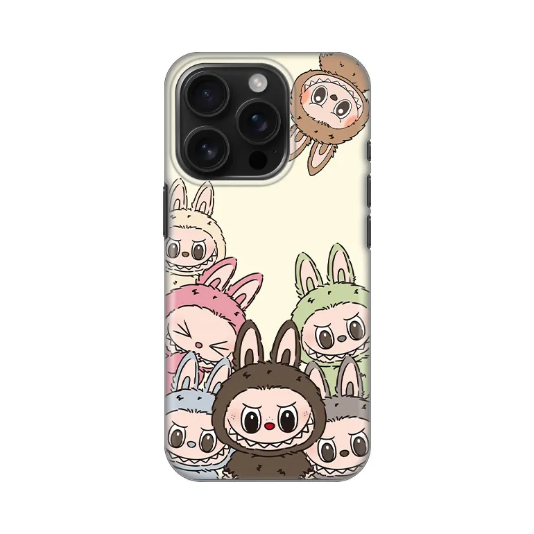 Maska Silikonska Print za iPhone 16 Pro 6.3 La Bubu