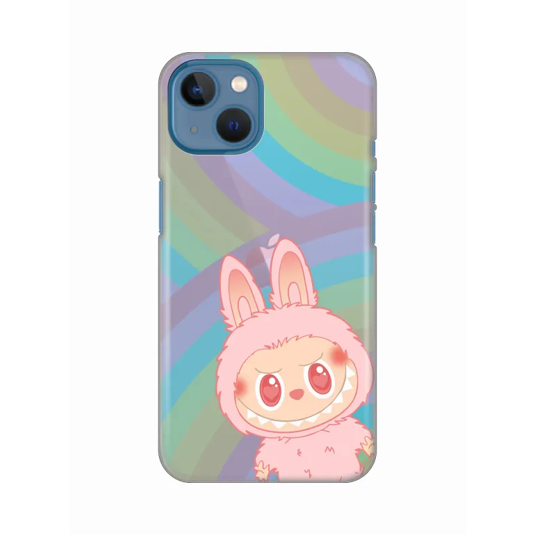Maska Silikonska Print Skin za iPhone 13 6.1 La Bubu Rainbow