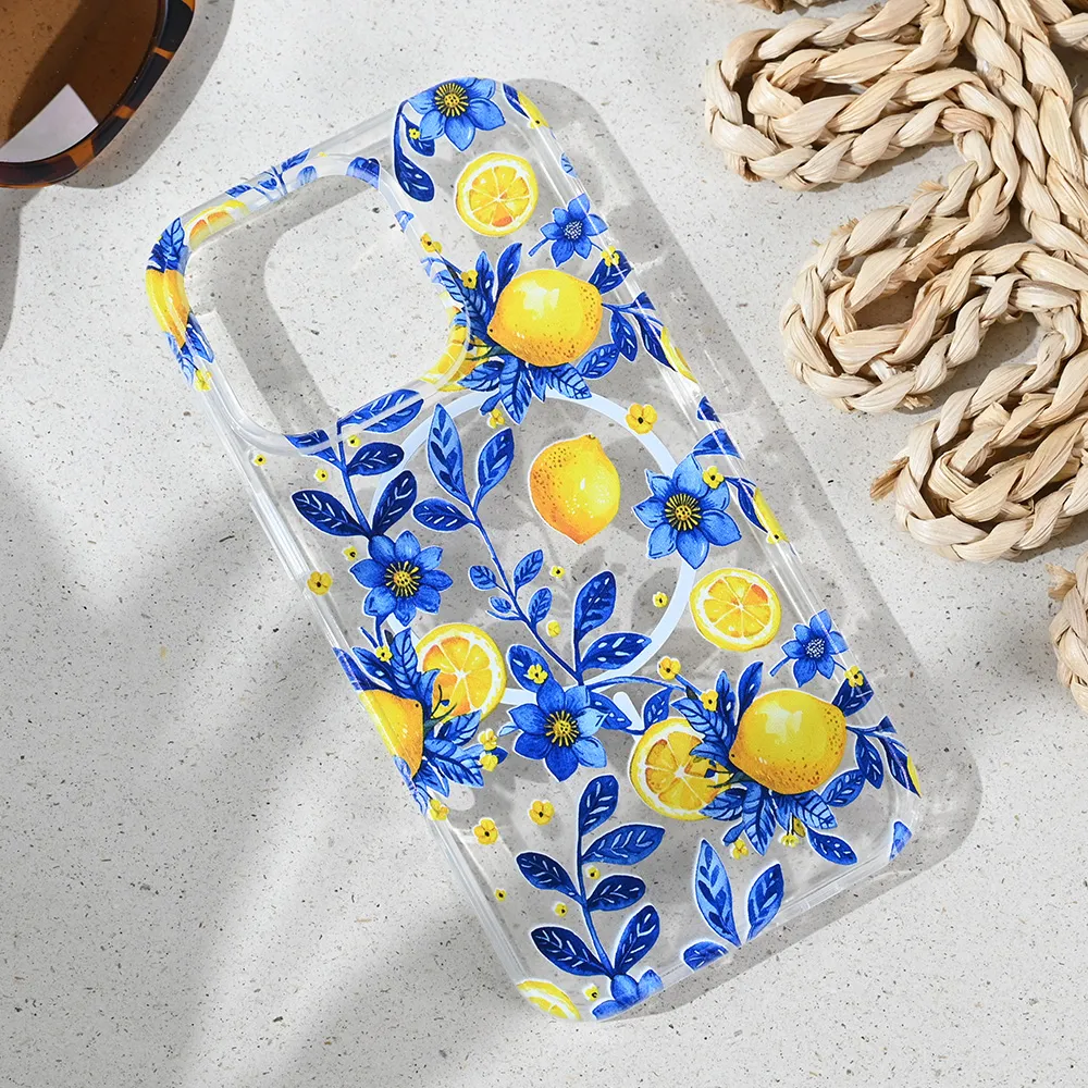 Maska Print Magsafe za iPhone 16 Pro 6.3 Mediteran Lemon