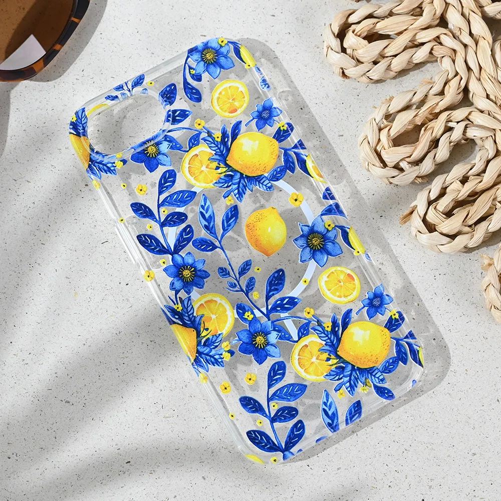 Maska Print Magsafe za iPhone 16e 6.1 Mediteran Lemon