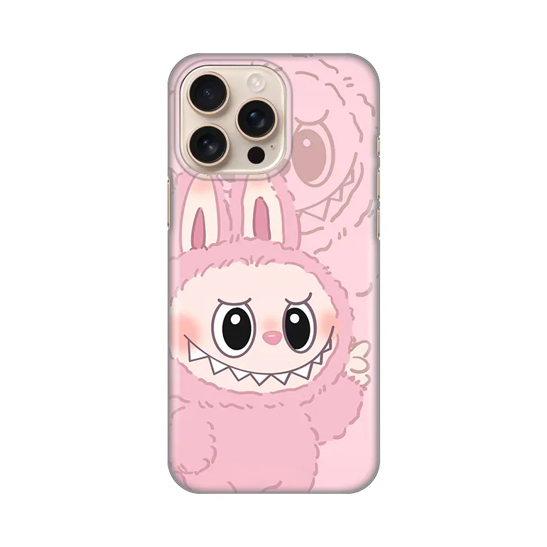 Maska Silikonska Print za iPhone 16 Pro Max 6.9 La Bubu Pink