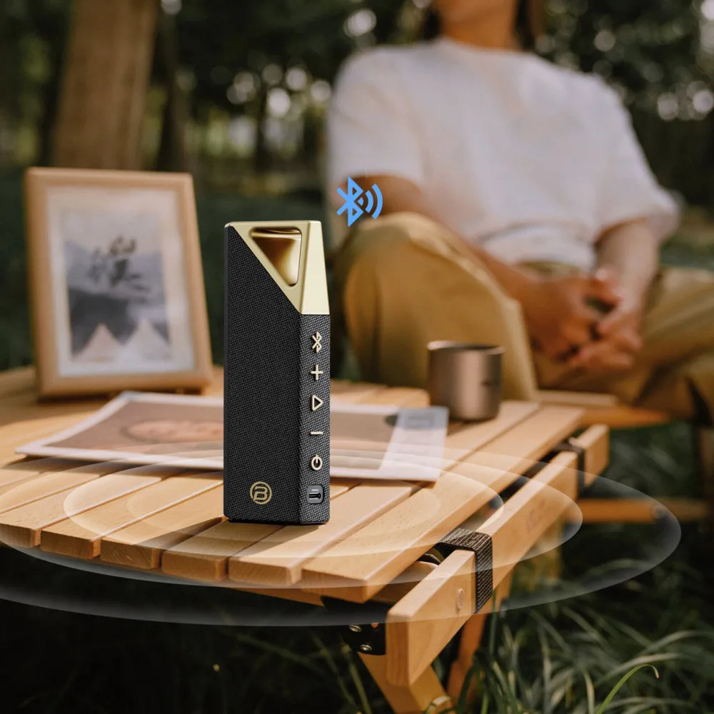 Bluetooth zvucnik Bugani Brief zlatni
