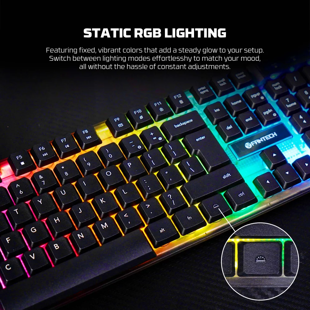 Tastatura Gaming Fantech K515S Shikari S crna