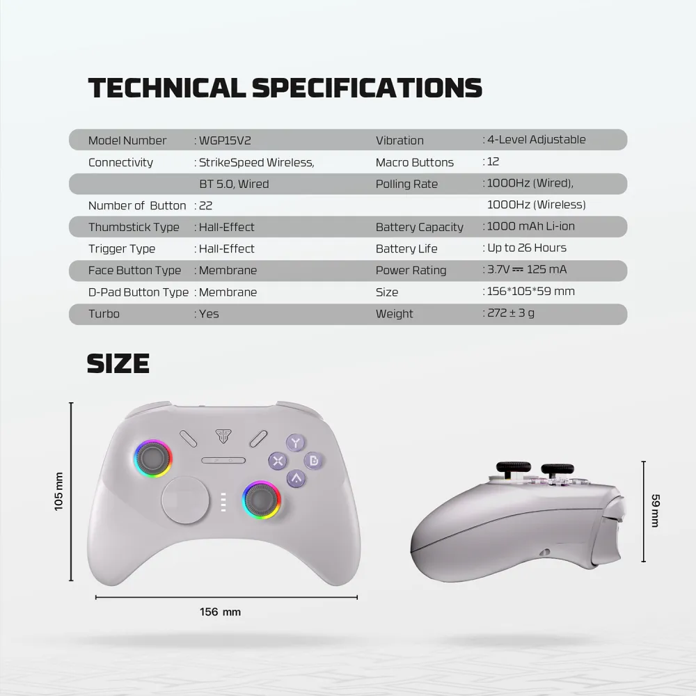 Joypad wireless Fantech WGP15V2 EOS PRO II multiplatform RGB beli